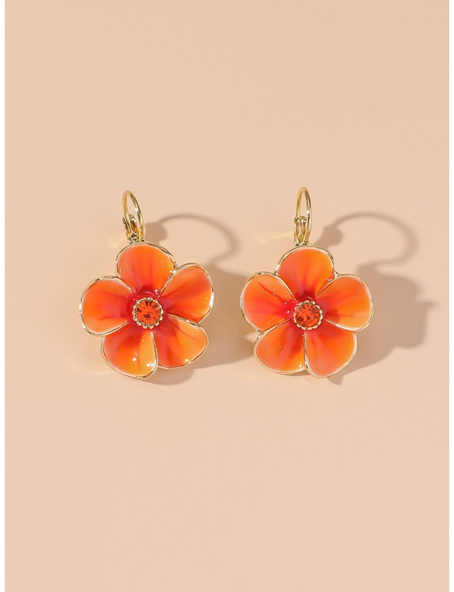 Boucle d'oreille Flora