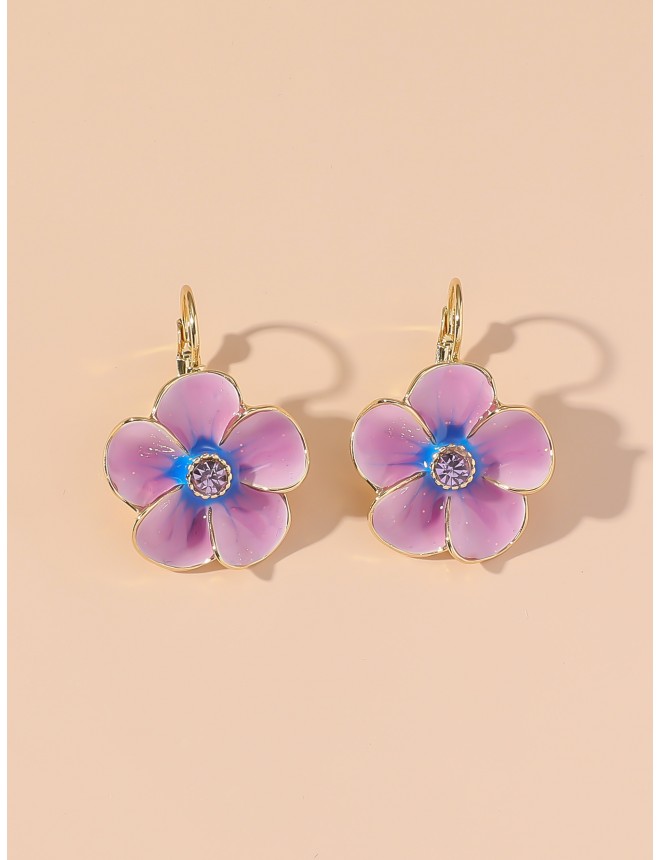 Boucle d'oreille Flora