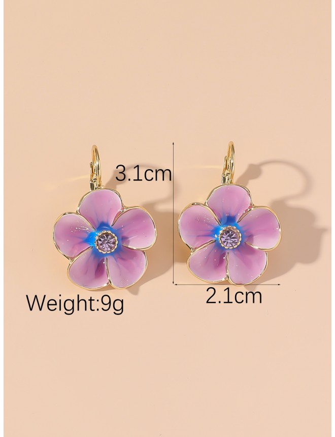 Boucle d'oreille Flora